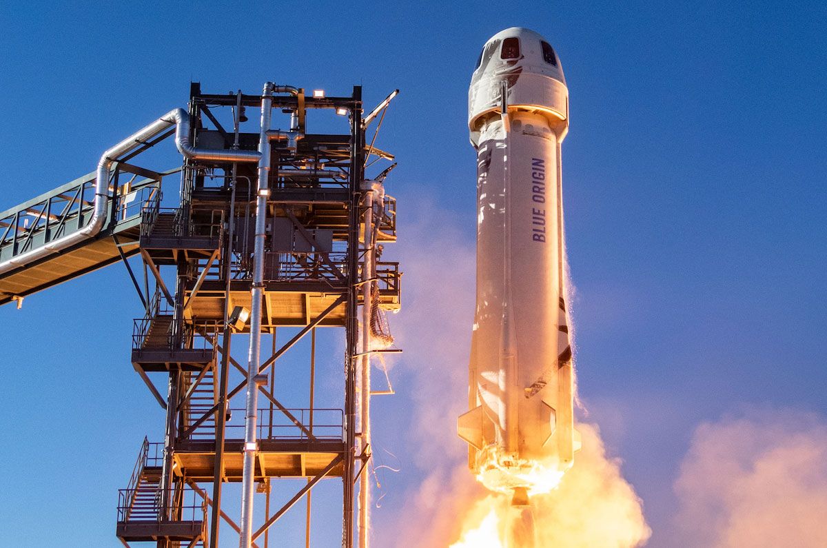 New Shepard için 28 Milyon Dolar Harcayan Gizemli Yolcu Uçuştan Vazgeçti -  Startup Teknoloji Com